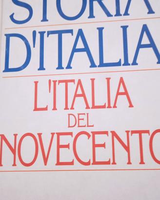 STORIA D'ITALIA - L'ITALIA DEL NOVECENTO(Montanel
