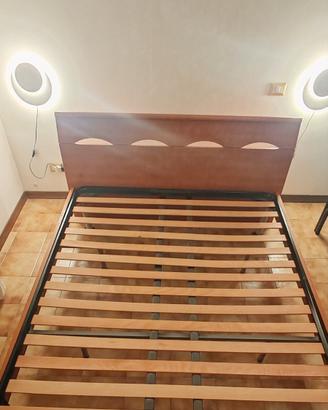 Testata Letto Matrimoniale + Rete in doghe