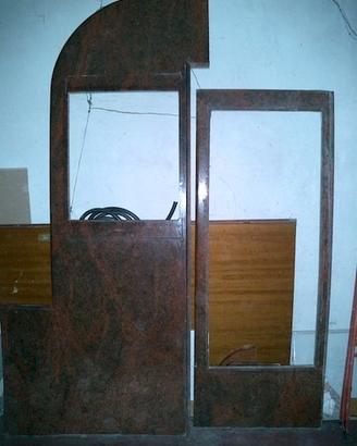 2 Piani granito forati per cucina rosso balmoral