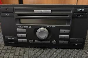 Autoradio ford 6000cd con codice
