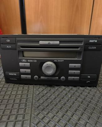 Autoradio ford 6000cd con codice