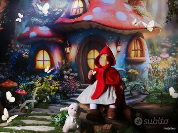 vestito di carnevale sartoriale bimba 