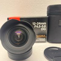 Sigma 12/24 per canon