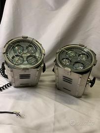 2 Illuminatori da Vetrina con lampade dicroiche