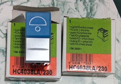 Pulsante serie Axolute bTicino HC4038LA/230 -10A 1