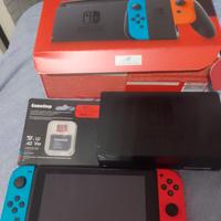 Nintendo switch e accessori più 5 giochi