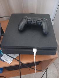 Ps4  slim 500gb con 1 controller e vari giochi