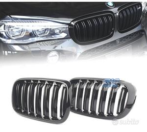 GRIGLIA BMW X5 F15 13-20 X6 F16 14- LOOK M NERO LU