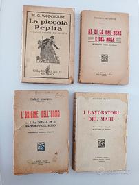Lotto di 4 libri antichi
