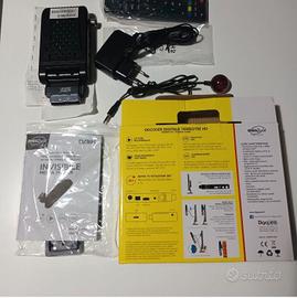 Decoder Digitale Terrestre DVB-T2 HD Scart/HDMI