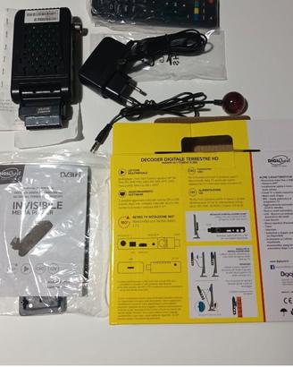 Decoder Digitale Terrestre DVB-T2 HD Scart/HDMI