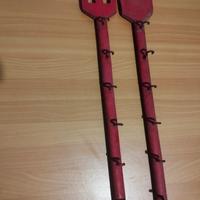 appendiabiti o utensili in legno 