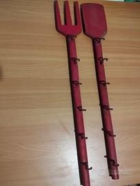 appendiabiti o utensili in legno 