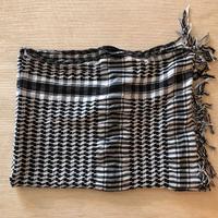 Sciarpa Deserto Egitto Nera e Bianca 96x73cm