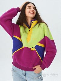 Pile Bailo Vintage anni '90 Color Block