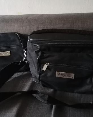 set 2 beauty case bottega verde vintage