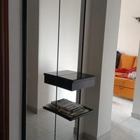 Specchio mensola cassetto