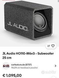 Subwoofer JL Audio HO110-W6v3