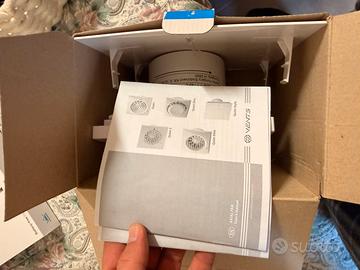 Ventola bagno 36 db- timer-umidita automatica