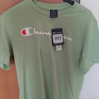 Maglietta a maniche corte verde menta