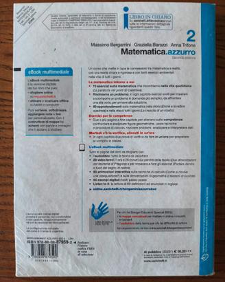 Matematica azzurro seconda edizione vol 2