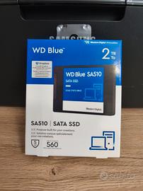 SSD WD Blue  2TB Sigillato 