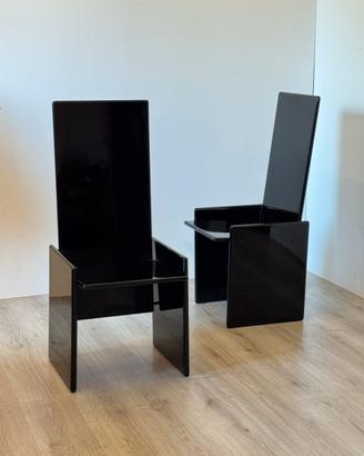 Coppia Set 2 Sedie Kazuki Gavina Design Vintage