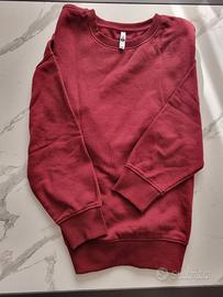 felpa bordeaux tg XL