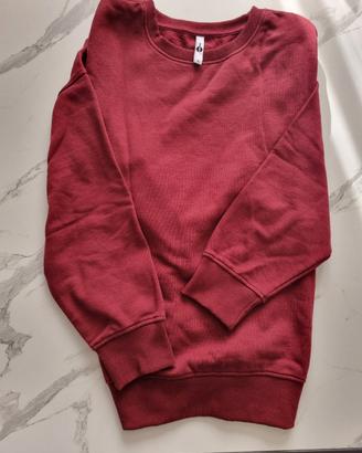felpa bordeaux tg XL