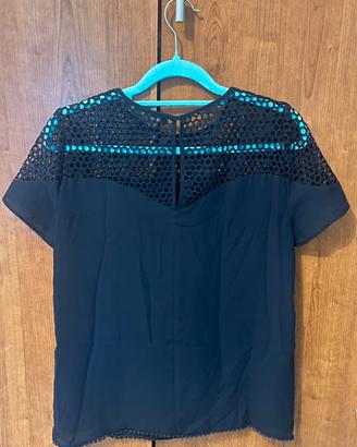 Blusa Zara con pizzo traforato - Taglia XS / IT 38