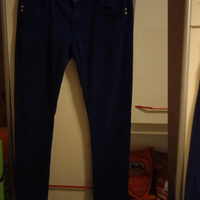 Pantalone blu donna