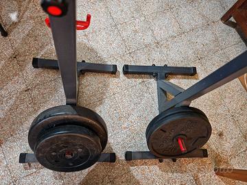 Dischi palestra per manubri/bilanciere e rack