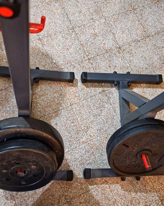 Dischi palestra per manubri/bilanciere e rack