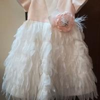 VESTITINO BAMBINA DA CERIMONIA NUOVO
