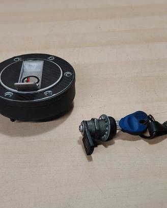Blocchetto chiave e tappo serbatoio ktm super duke