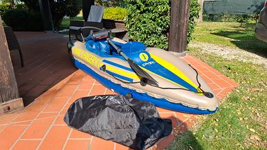 canoa gonfiabile intex