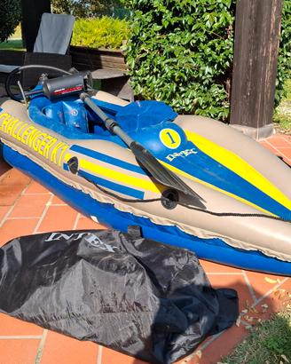 canoa gonfiabile intex