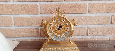 Orologio da tavolo antico bronzo 