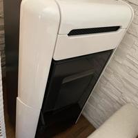 Stufa a pellet Nordica giordana idro con canna fum