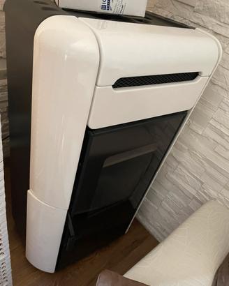 Stufa a pellet Nordica giordana idro con canna fum