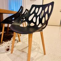 Sedie design per sala da pranzo – set da 6