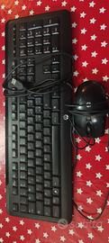 kit tastiera e mouse usb