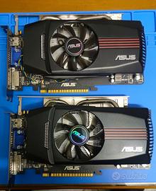 2x ASUS GTX 550 Ti - 1 Funziona + 1 Non Funziona
