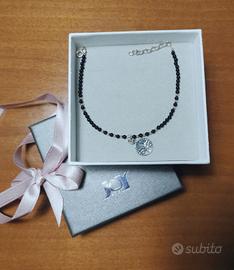 Bracciale in argento albero della vita con pietre 