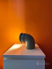 Lampada industriale design tubo - luce calda