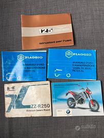 Manuali uso e manutenzione moto