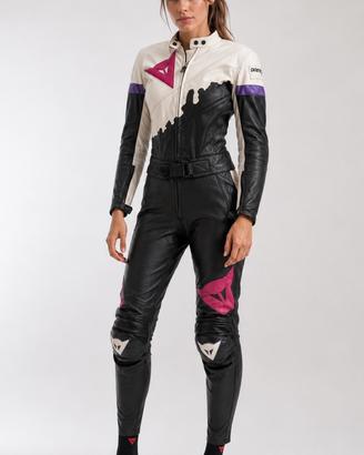 Tuta moto donna Dainese protezion divisibile 46 S