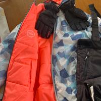 Giacca + pantaloni sci bambina