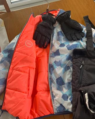 Giacca + pantaloni sci bambina