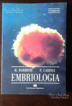 Embriologia, Nardo, Robbins, Gray (vedi prezzi)